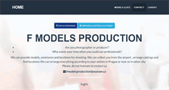 Desktop Screenshot of fmodelsproduction.com